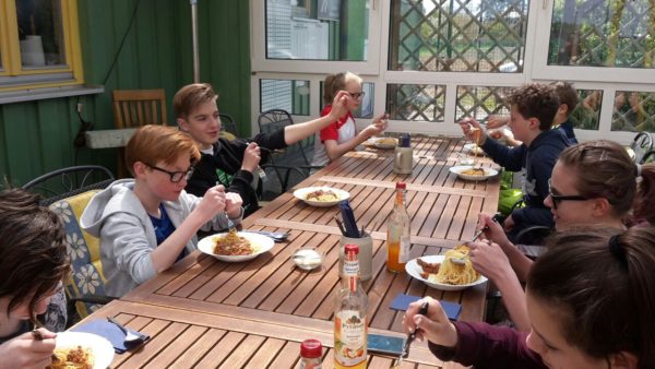 Stärkung nach dem Spiel